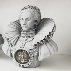 Elizabeth 1st Bust 10-15cm
